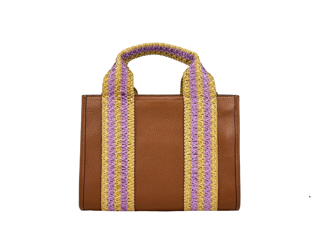 COACH Coach Straw Web Smith 24 Tote Bag Purse