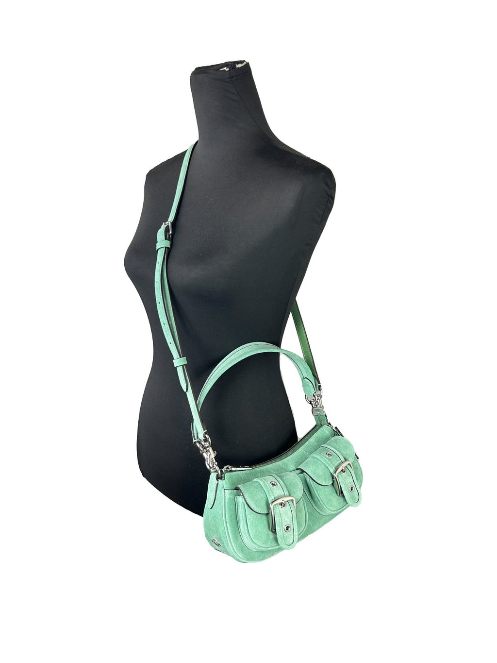 COACH Coach Ashton Suede Shoulder Bag Purse